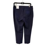 Talbots NWT  Chatham Crop Pants Size 6 Navy Blue Business Casual Summer Capri Photo 1
