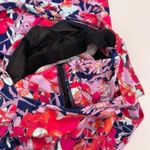 Title Nine  Athletic Dress Medium Pink Abstract Floral Racerback Shelf Bra Pocket Photo 8