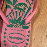 Havaianas  Tropical Pink and Green Sandals 7/8 Photo 1