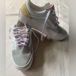 Vans  Women's Sneakers in Gray and Yellow Photo 0