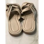 Everlane  The Day Twist Sandals in Warm Khaki 8 New Womens Slides Photo 5