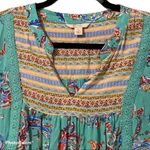 Cato est. 1946 bright colored v-neck hi low blouse Photo 1