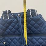 Talbots  Quilted Nylon Backpack NWT Travel Puffer Pocket Nautical Bucket Packable Photo 11