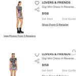 Lovers + Friends  Los Angeles Gigi Bodycon Mini Dress Ribbed Knit New Designer Photo 10