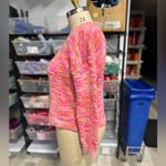 Neon Knit Cardigan XL Pink Photo 3