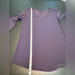 Nic+Zoe Charcoal Long Sleeve Top with thumb holes size M Photo 8