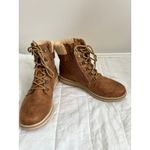 Cliffs by White Mountain Hearty Lace Up Boots Size 11 Brown Photo 2