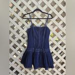 LIONESS Honey Denim Corset Mini Dress Photo 3