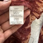 Revolve House of Harlow The Neck Ruffle Mini Dress Long Sleeve Rust Copper Sz M Size M Photo 7