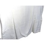 DKNY  Medium White Cotton/Spandex Short Sleeveless V neck T Shirt 88b Photo 3