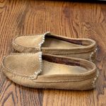 Jack Rogers  Taylor Suede Loafer Driving Moc Size 7 Beige Photo 2