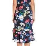 Aidan Mattox NWT  printed burnout floral cocktail dress Size 6 Photo 1