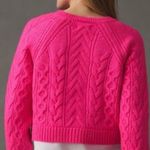 Maeve  Cable Knit Layered Anthropologie Sweater Photo 1