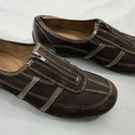 Naturalizer Womans Slip On Casual Flats 8.5 M Brown Zip Top NWOT Photo 0