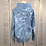 Disney Stitch Pullover Hooded Sweatshirt Blue Tie Dye-Medium Photo 2