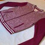 Varsity Burgundy  Jacket Photo 1