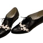 Rare Vintage Fonteneau Lace Oxford Shoes Size 6 Photo 7