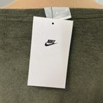 Nike Terry Oversized Boatneck Dolman Sleeve Top Olive Photo 7