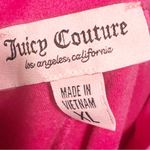 Juicy Couture  OG Bling Velour Track Pants Wide Leg XL Pink Party Photo 4