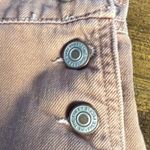 Free People  We The Free Ziggy Shortall Overalls Rose Pink Denim Cuffed Shorts Lg Photo 4