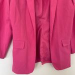 ZARA  Pink Oversized Blazer Business Career Jacket Coat Women's Sz Small 4432/700 Photo 6