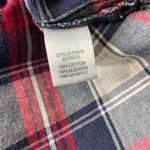 Bajee Collection Be Cool Women Plaid Red Long Sleeve Stud Button-Down Shirt Studded Front Sz S Photo 6