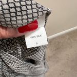 Eileen Fisher  Metallic Grey Sleeveless Wrap Jumpsuit‎ Elegant Evening Wear Photo 6