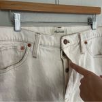 Madewell Petite Slim Demi-Boot Jeans in Cloud Lining Photo 5