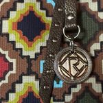 Relic  Shoulder Bag 13x10x2.5 Colorful Stained Glass Pattern Logo Charm‎ Colorful Photo 8