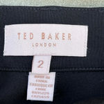 TED BAKER LONDON Fioni' Ankle Zip Stretch pants 2 Black Photo 8