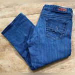 AG Adriano Goldschmied The Athena Cotton Blend Capri Jeans Photo 2