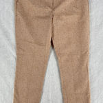 Kenar Dress Pants Womens 10 Beige Cream Geometric High Rise Formal Business Photo 0