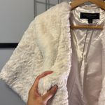 Marc New York NWT $109 Cream fur dress Jackets top Sz M M1MJF063 Photo 1