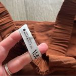 ZARA  brown open back tank top size medium Photo 1