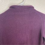 Fenn Wright Manson  Purple 100% Cashmere One‎ Button Collared Cardigan Size Small Photo 9