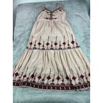 Idyllwind Miranda Lambert Embroidered Maxi Dress Peach XXL Cottage Boho Festival Photo 1