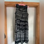 Bila Black and White Midi Dress Size L Size L Photo 5