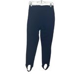 None Vintage Ski Pants Stirrups Navy Blue Size 40 Wool Blend Photo 3