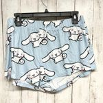 Hello Kitty  And Friends Shorts Women Size Medium Light Blue Printed Lounge Comfy Photo 0
