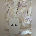 Elodie  Pastel Swirl Satin Crop Top Size Medium NWT Photo 2