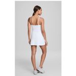 Spanx White Straight Fit Rib Tank Dress - Size small Photo 2