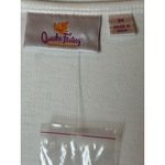 Quaker Factory Shirt Women 3X White Beaded‎ Embellished Neckline NWOT Boho Plus Size undefined Photo 5