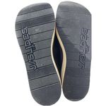 J Slides Womens Size 10 West Beige Black Leather Platform Lace Photo 14