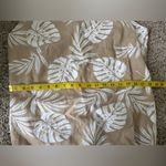 Charlie Paige NWT  Linen Cotton Palm Tan Dress Medium Photo 7