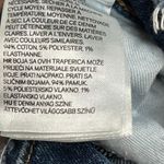 H&M Frayed Raw Hem Waist High Waisted Skinny Ankle Dark Wash Denim Jeans Photo 7