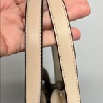 Sondra Roberts  Squared | Stone Vegan Leather Tote Satchel Shoulder Bag Photo 3