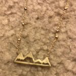 Francesca's Gold Mountain Necklace Photo 1