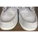 Sperry ’s Women’s Gray Slip On Boat Shoes With Stripe Accent Design. Size 7.5 Photo 5