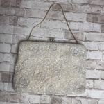 Vintage Sequin/Beaded Handbag Gold Photo 0