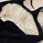 Vintage 70s Cole of California Bathing Suit Black Striped Mod MCM Movie Prop‎ Size 6 Photo 4